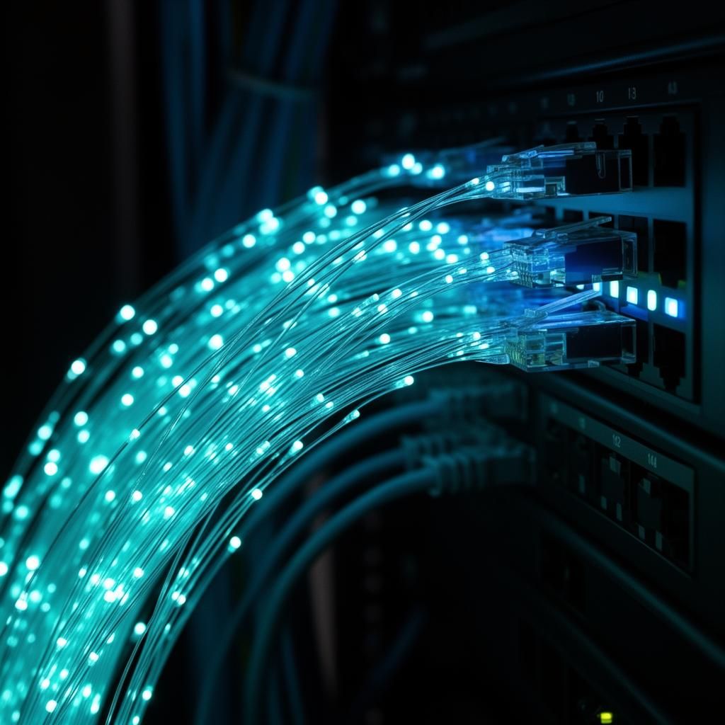 Professional data cabling infrastructure